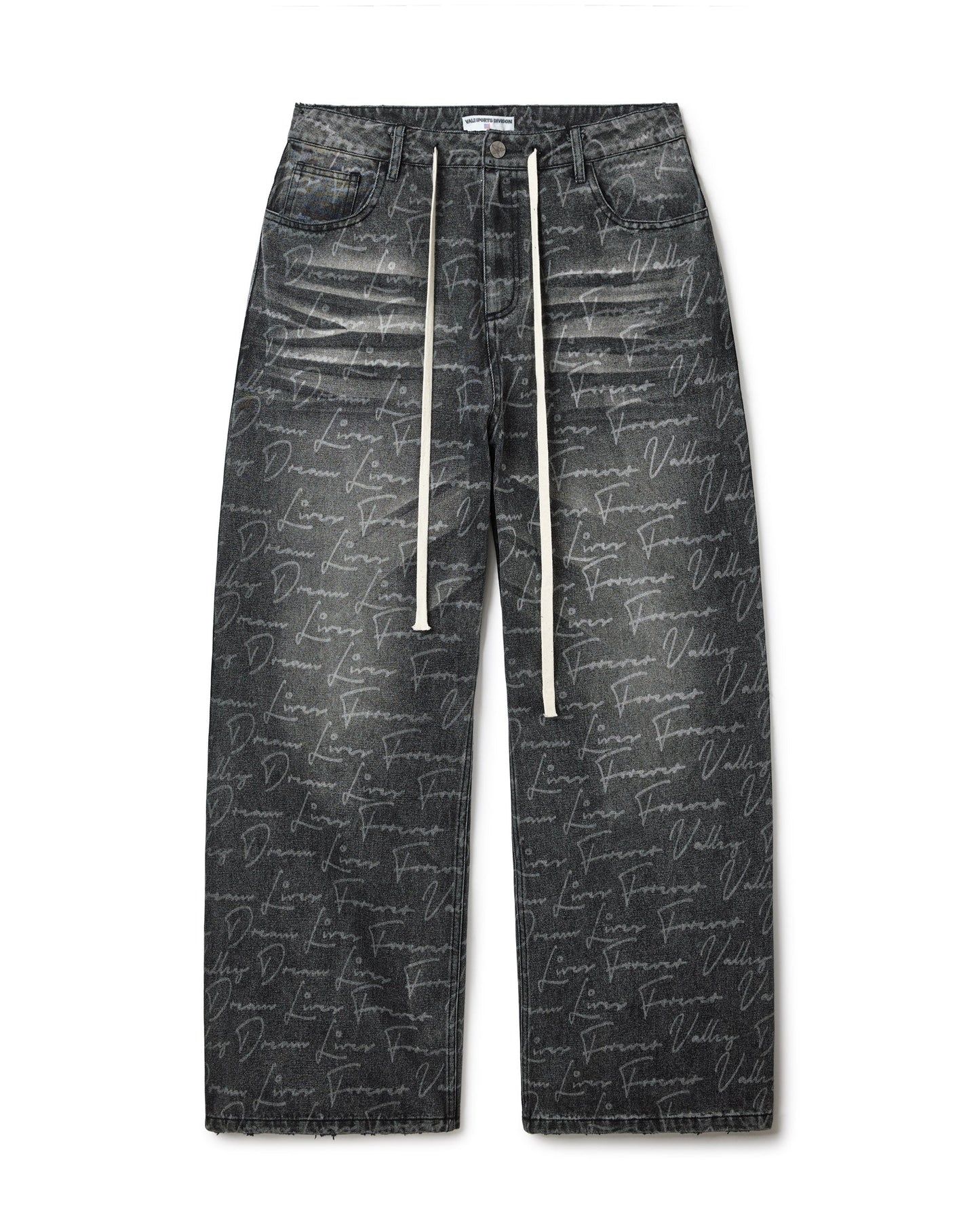 BLACK LETTER TO VALE DENIM